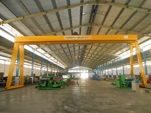 double girder gantry crane system